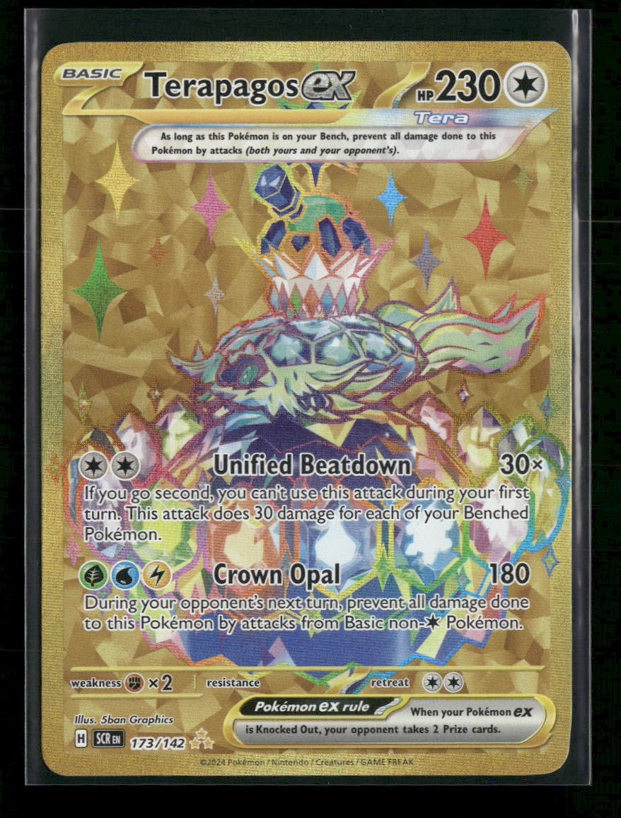 SV07: Stellar Crown Terapagos ex #173/142