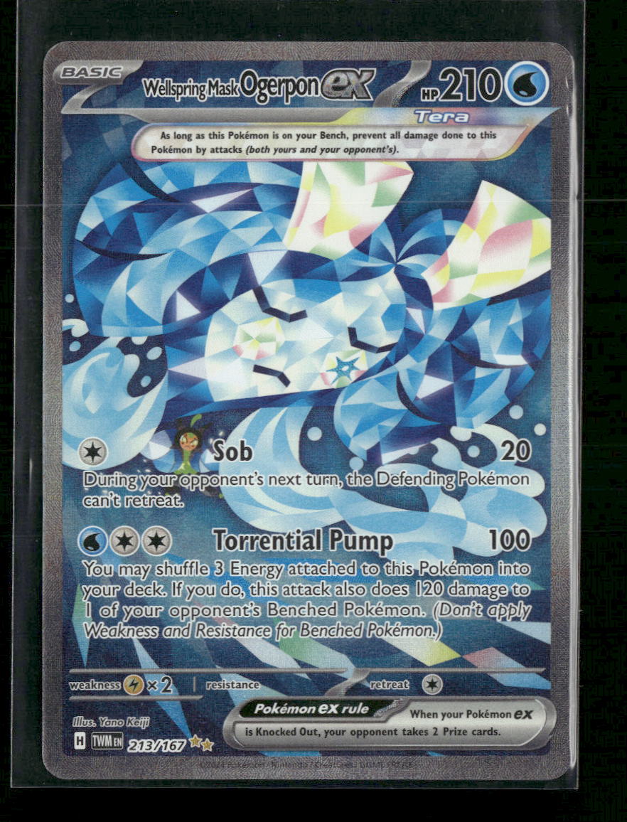 SV06: Twilight Masquerade Wellspring Mask Ogerpon ex #213/167