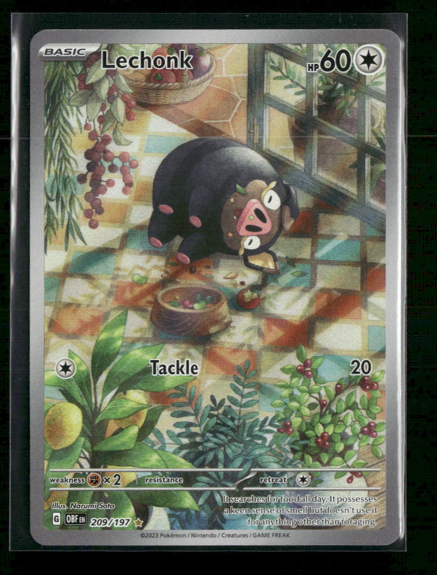 SV03: Obsidian Flames Lechonk #209/197