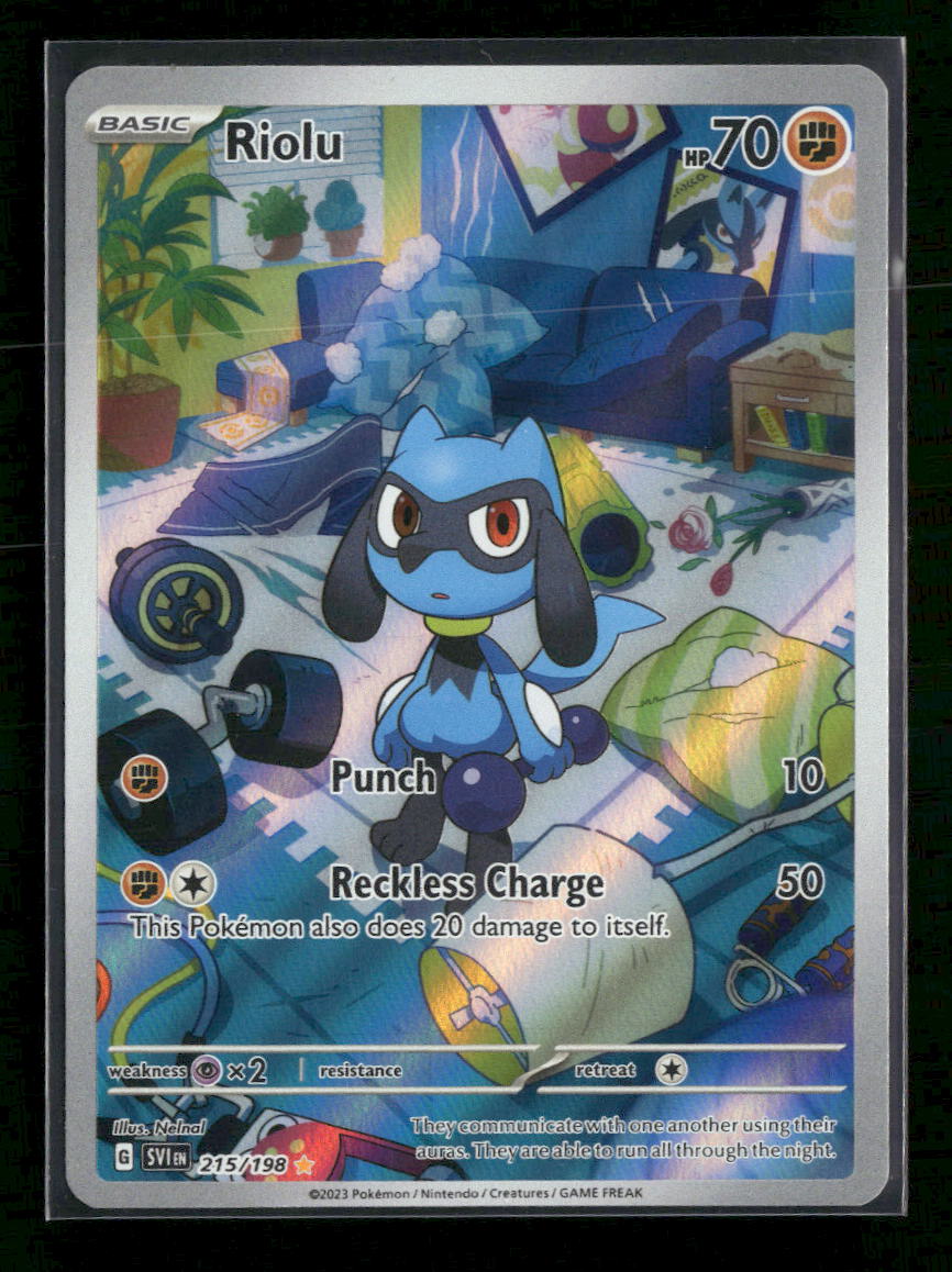SV01: Scarlet & Violet Base Set Riolu #215/198