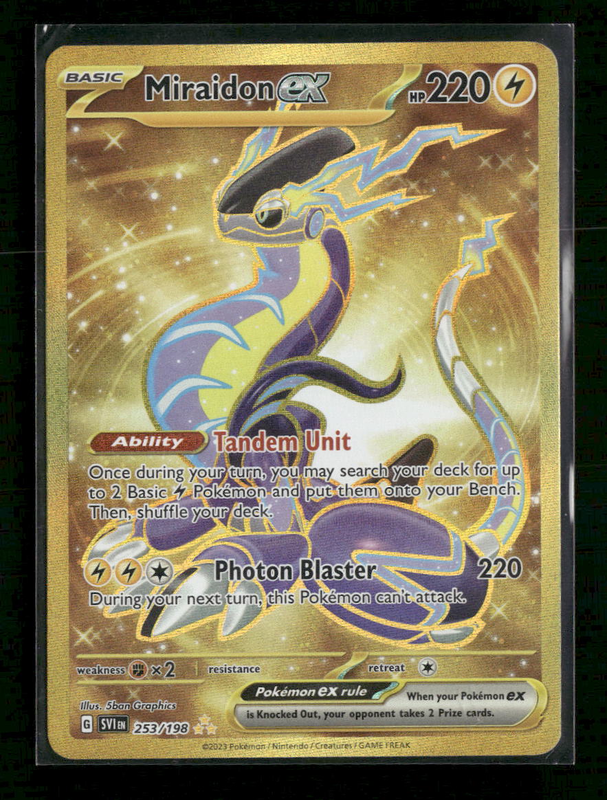 SV01: Scarlet & Violet Base Set Miraidon ex #253/198