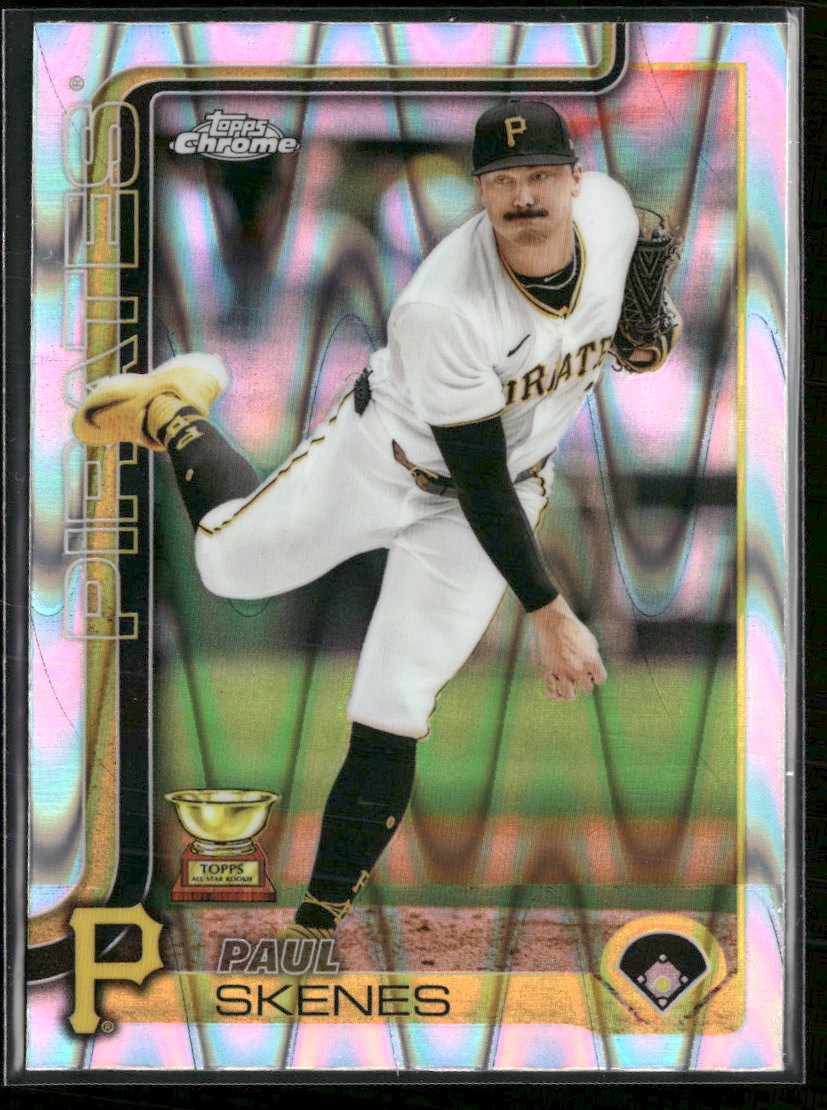 2025 Topps Chrome RayWave Refractors Paul Skenes #300