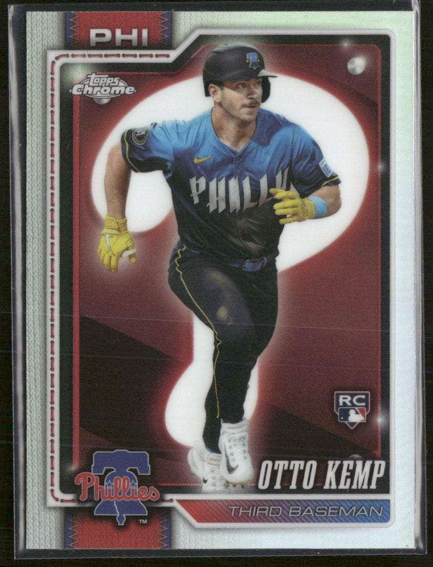 2026 Topps Chrome Lightboard Logo Refractors Otto Kemp RC #229