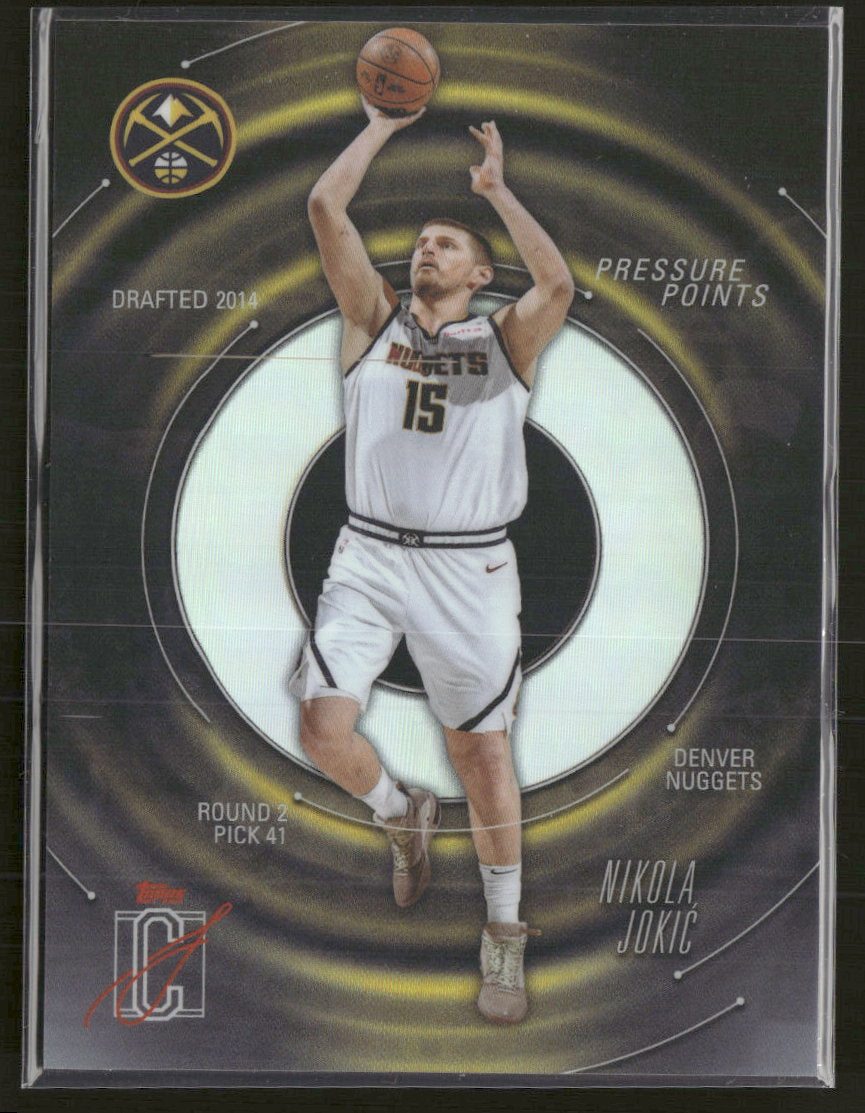 2025-26 Topps Signature Class Pressure Points Nikola Jokić #PP-3