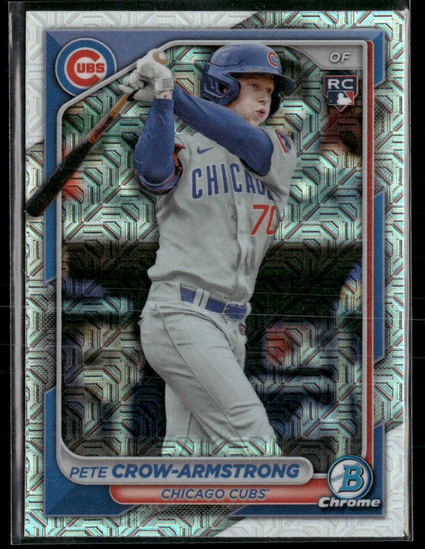 2024 Bowman Chrome Mojo Refractors Pete Crow-Armstrong #85