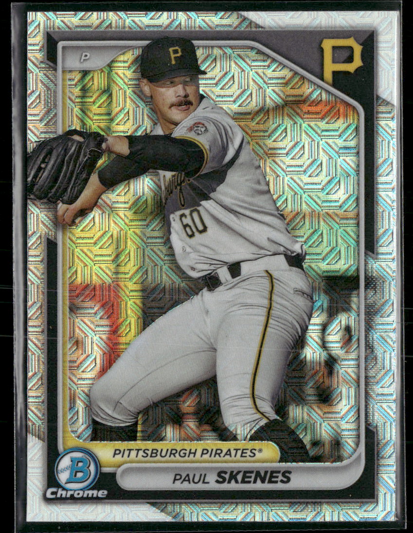 2024 Bowman Chrome Prospects Mojo Refractors Paul Skenes #BCP-125