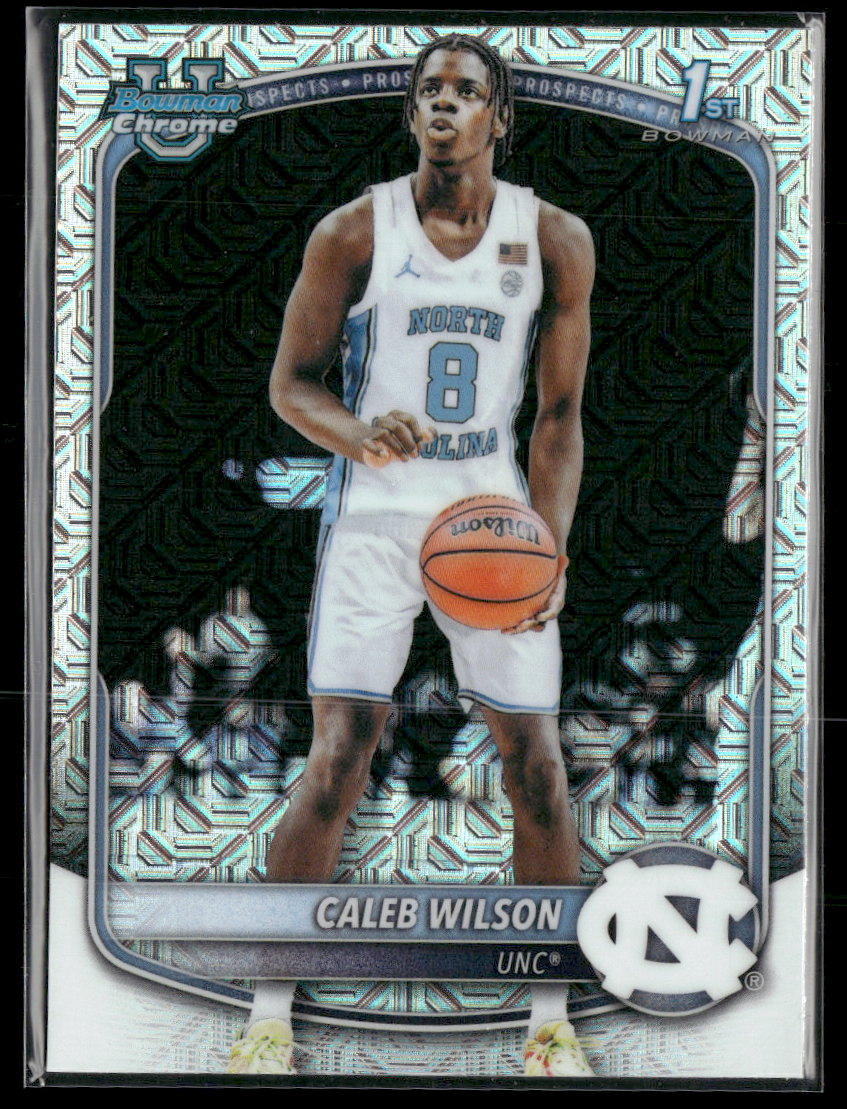2025-26 Bowman Chrome Prospects Mojo Refractor Caleb Wilson #BCP-83