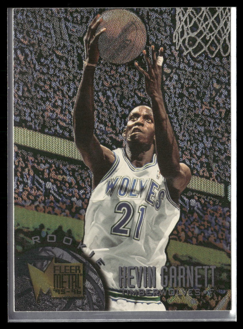 1995-96 Metal Kevin Garnett RC #167