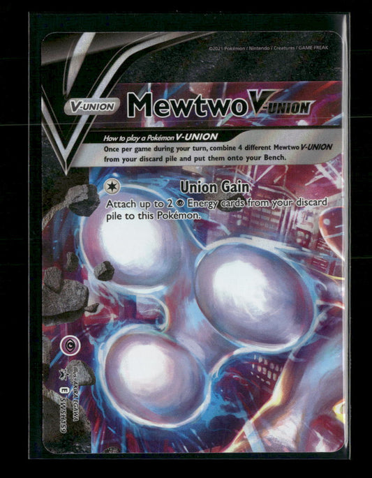 SWSH: Sword & Shield Promo Cards Mewtwo V-UNION [Set of 4] #SWSH159
