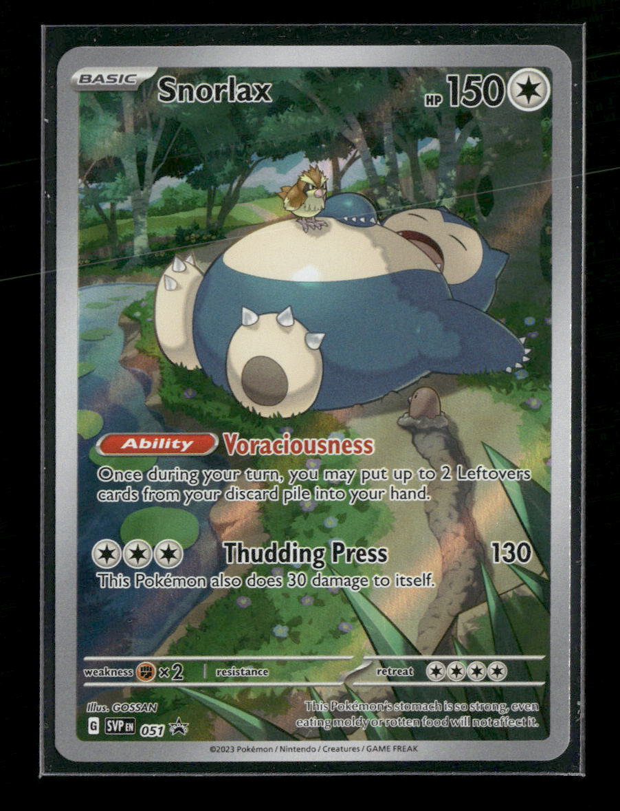 SV: Scarlet & Violet Promo Cards Snorlax #051
