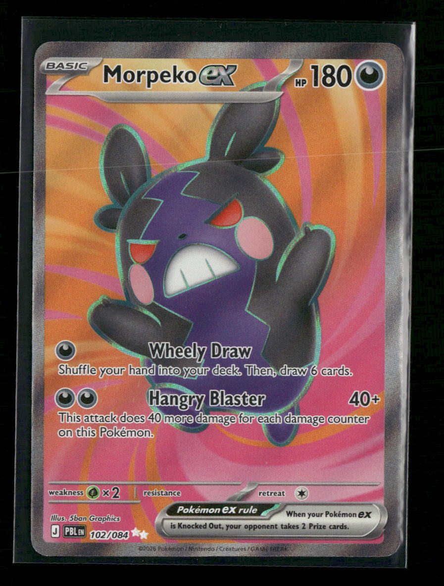 ME05: Pitch Black Morpeko ex #102/084