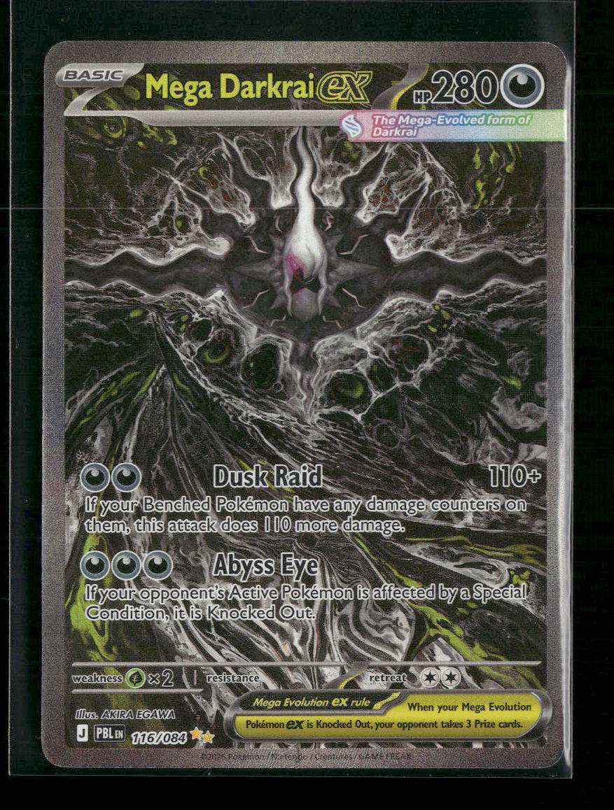 ME05: Pitch Black Mega Darkrai ex #116/084