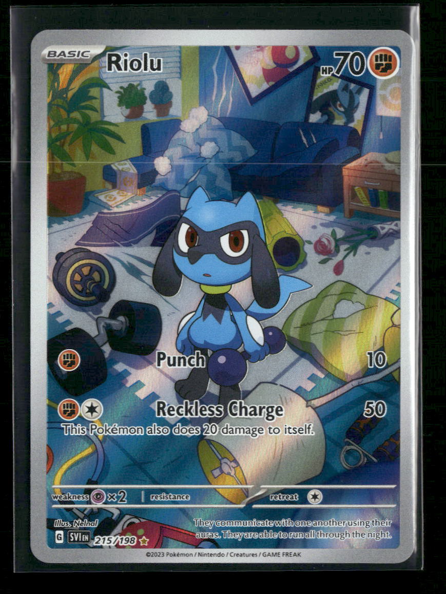 SV01: Scarlet & Violet Base Set Riolu #215/198