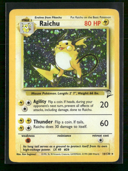 Base Set 2 Raichu #016/130