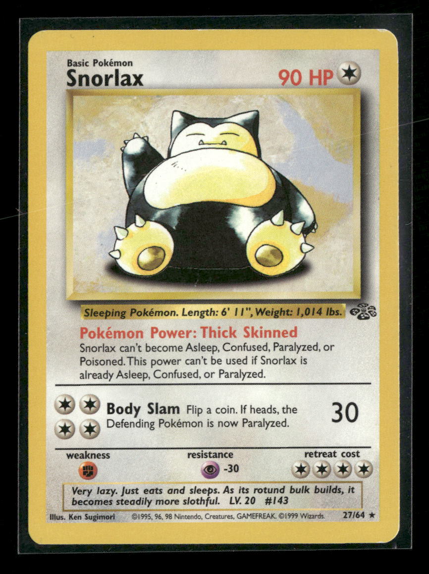 Jungle Snorlax (27) #27/64