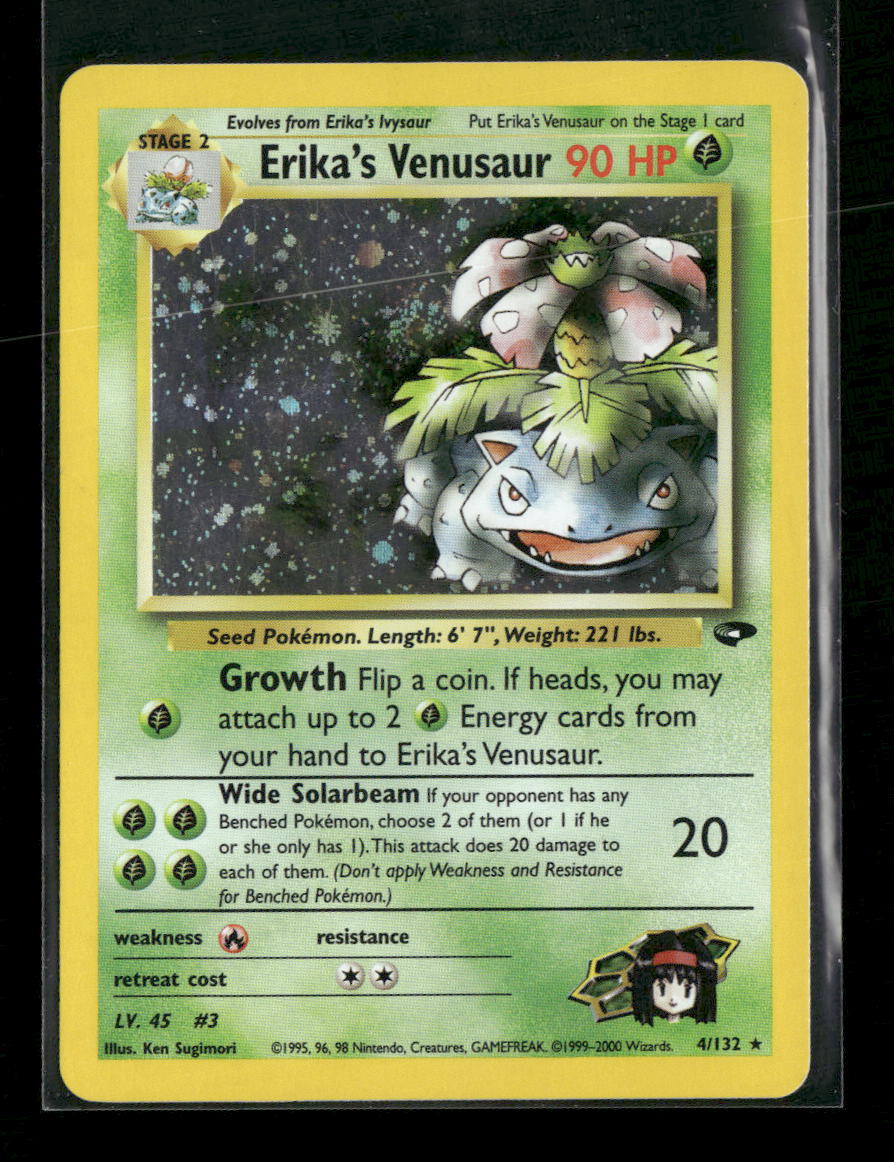Gym Challenge Erika's Venusaur #004/132