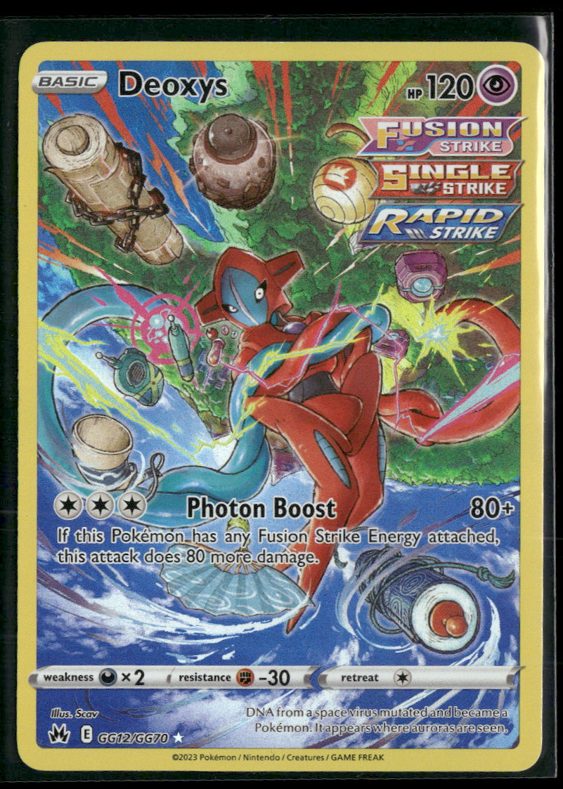 SWSH: Crown Zenith: Galarian Gallery Deoxys #GG12/GG70