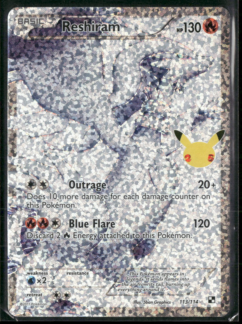 Celebrations: Classic Collection Reshiram #113/114
