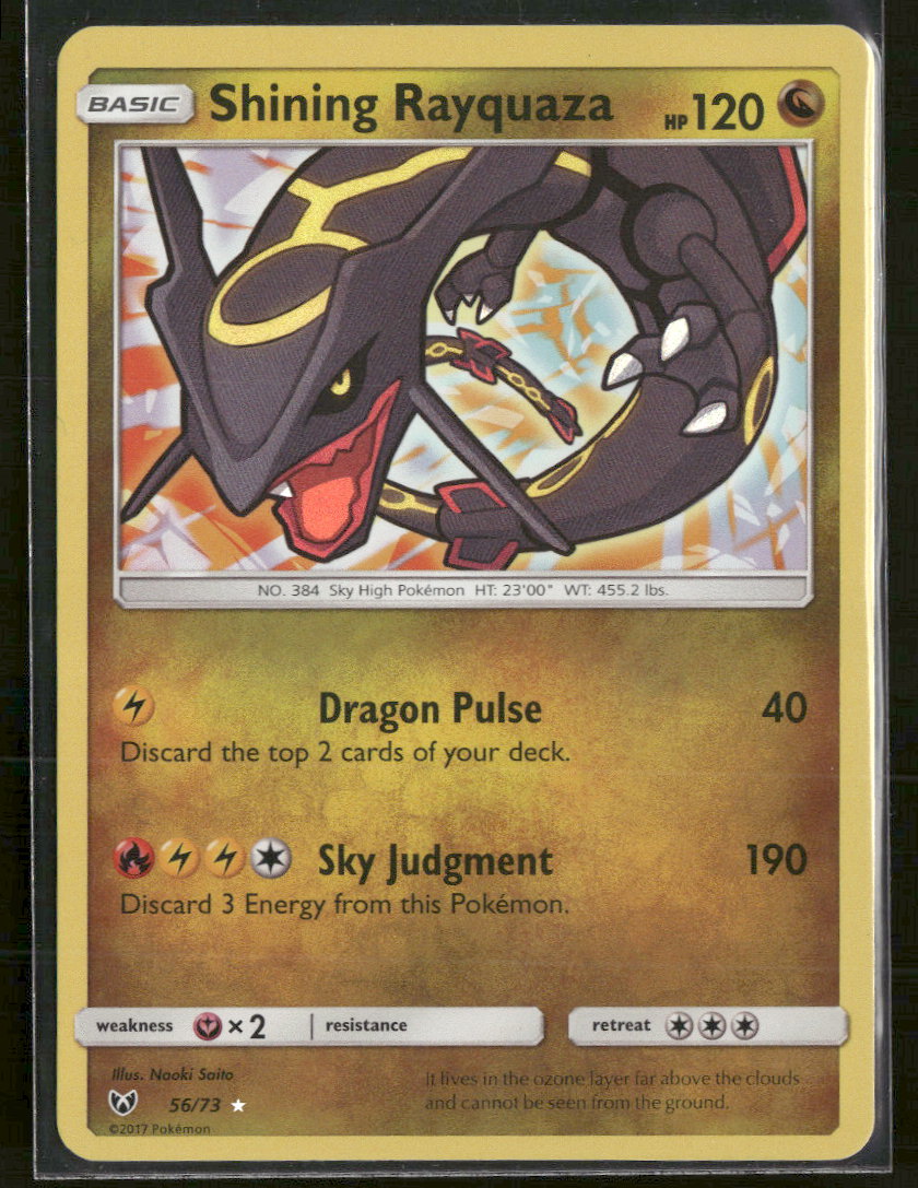 Shining Legends Shining Rayquaza #56/73
