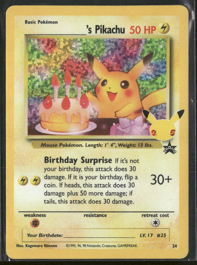 Celebrations: Classic Collection ______'s Pikachu #24/53