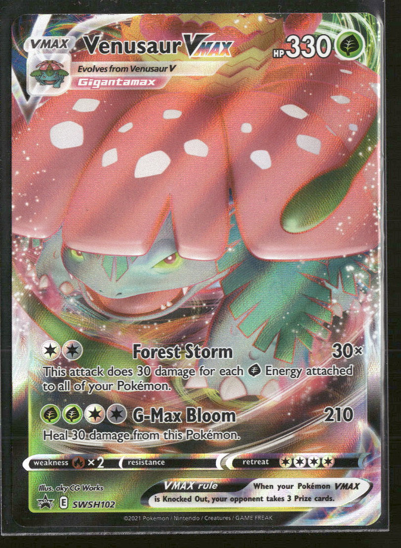 SWSH: Sword & Shield Promo Cards Venusaur VMAX #SWSH102