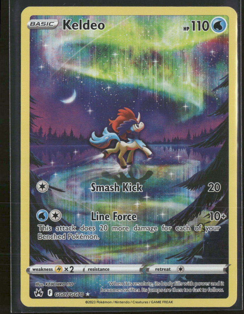 SWSH: Crown Zenith: Galarian Gallery Keldeo #GG07/GG70