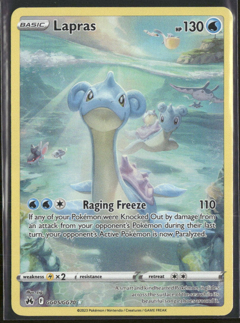 SWSH: Crown Zenith: Galarian Gallery Lapras #GG05/GG70