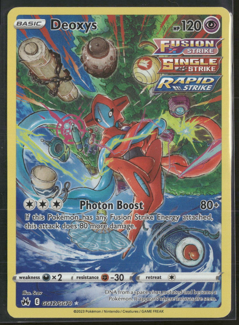 SWSH: Crown Zenith: Galarian Gallery Deoxys #GG12/GG70