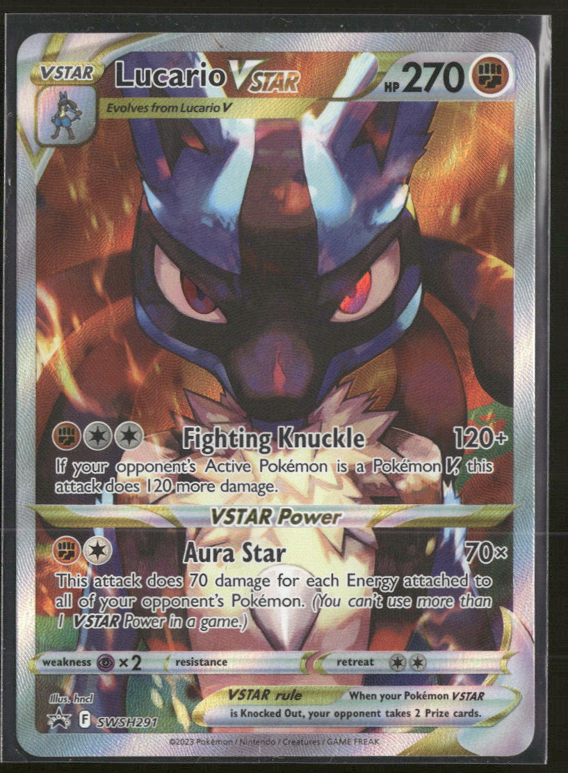 SWSH: Sword & Shield Promo Cards Lucario VSTAR #SWSH291
