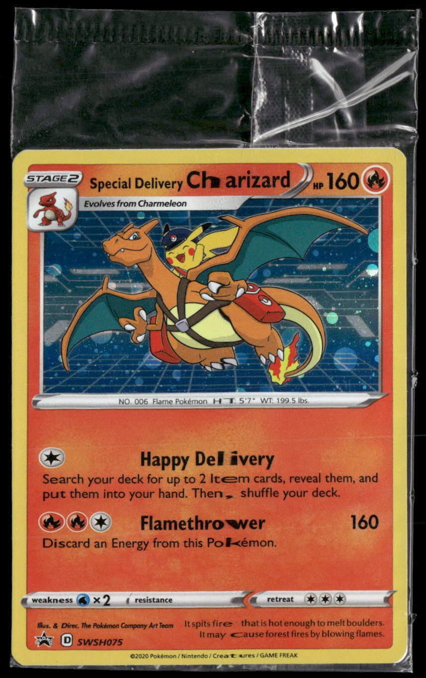 SWSH: Sword & Shield Promo Cards Special Delivery Charizard #SWSH075