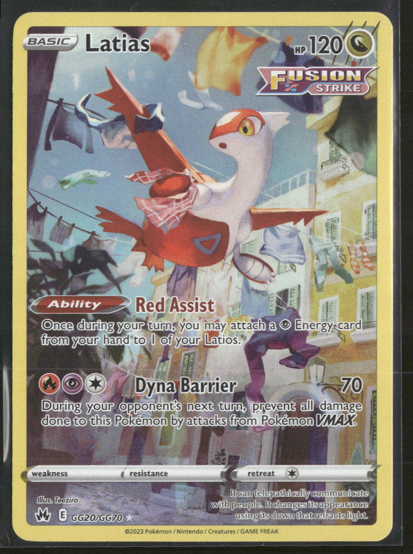 SWSH: Crown Zenith: Galarian Gallery Latias #GG20/GG70