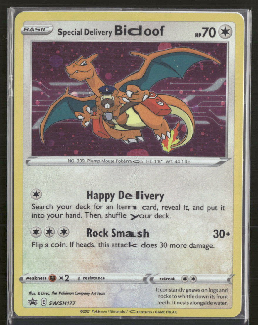 SWSH: Sword & Shield Promo Cards Special Delivery Bidoof #SWSH177