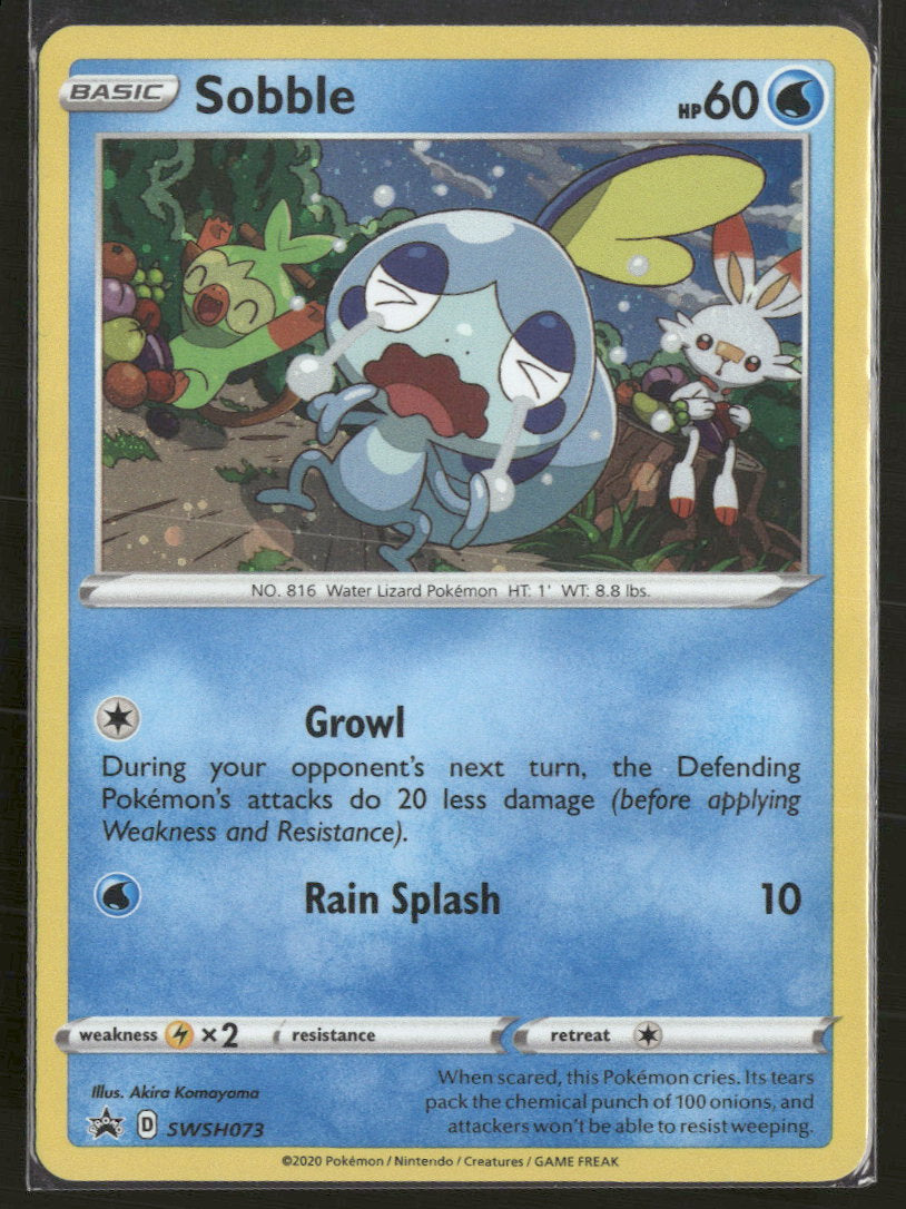 SWSH: Sword & Shield Promo Cards Sobble #SWSH073