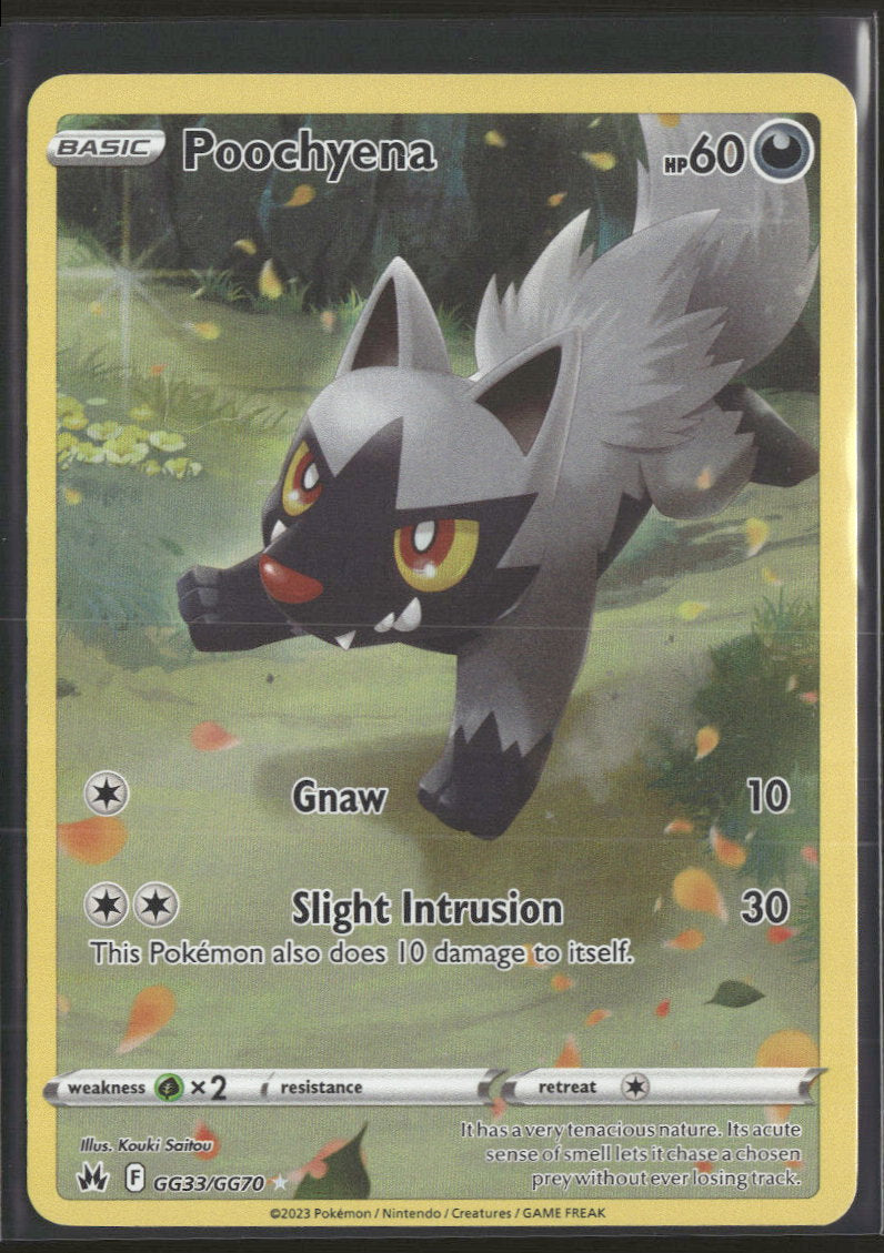 SWSH: Crown Zenith: Galarian Gallery Poochyena #GG33/GG70