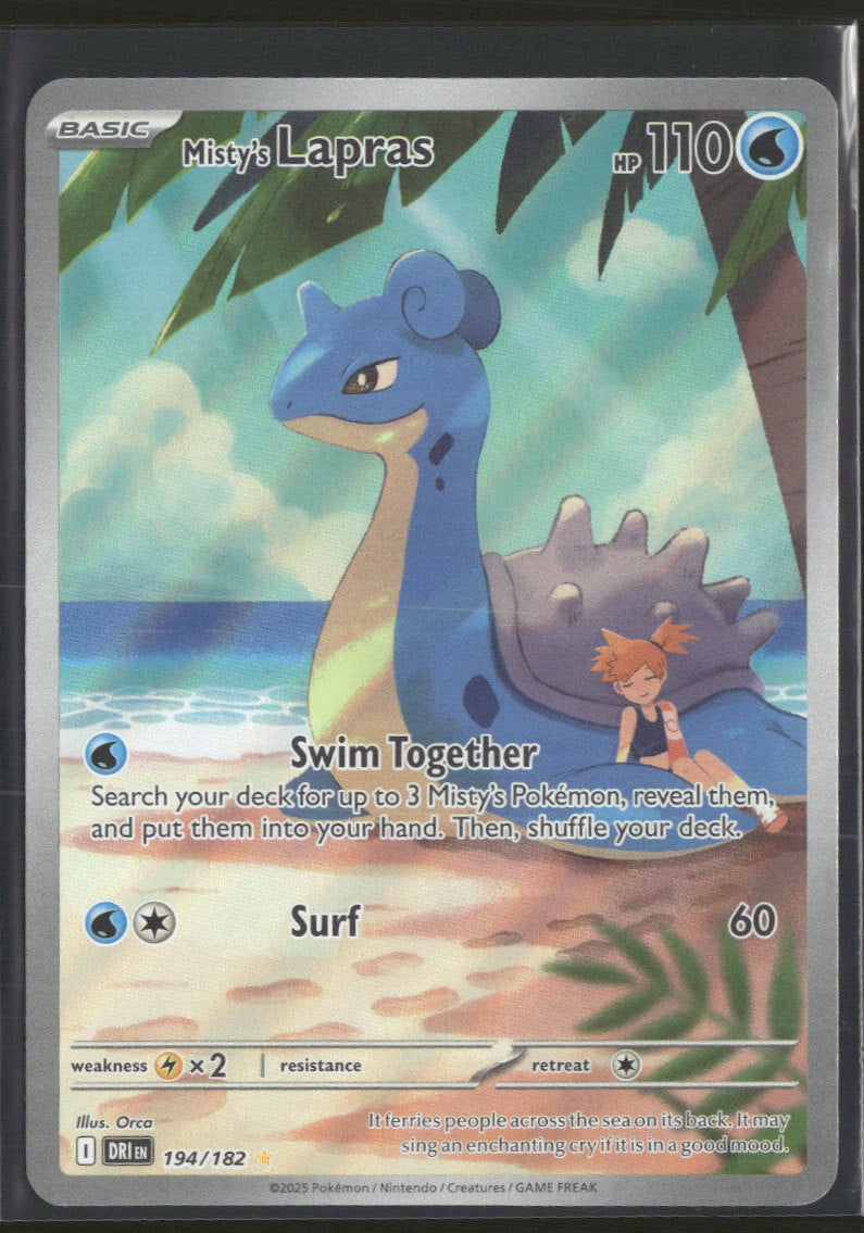 SV10: Destined Rivals Misty's Lapras #194/182