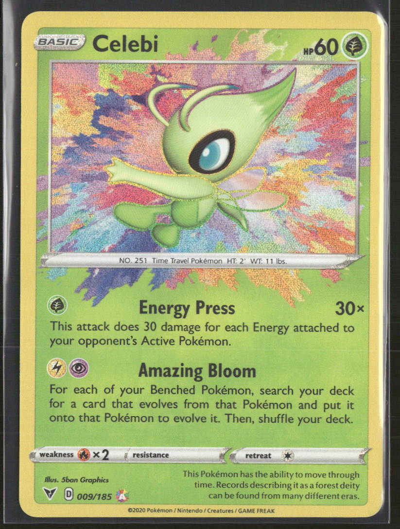 SWSH04: Vivid Voltage Celebi #009/185