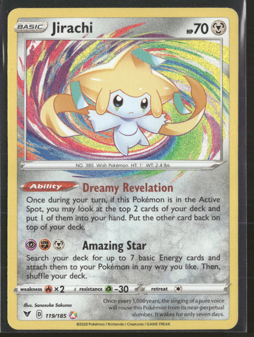 SWSH04: Vivid Voltage Jirachi #119/185