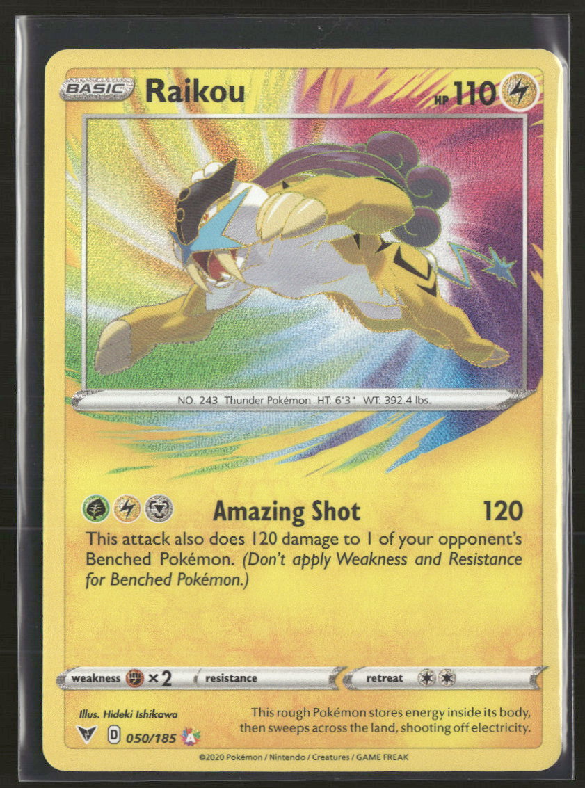 SWSH04: Vivid Voltage Raikou #050/185