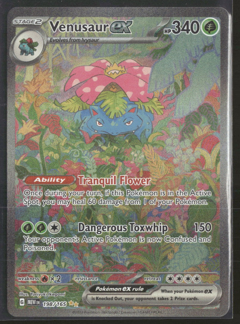 SV: Scarlet & Violet 151 Venusaur ex #198/165
