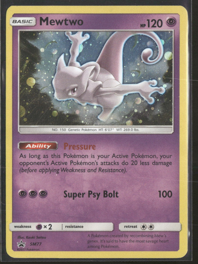 SM Promos Mewtwo #SM77