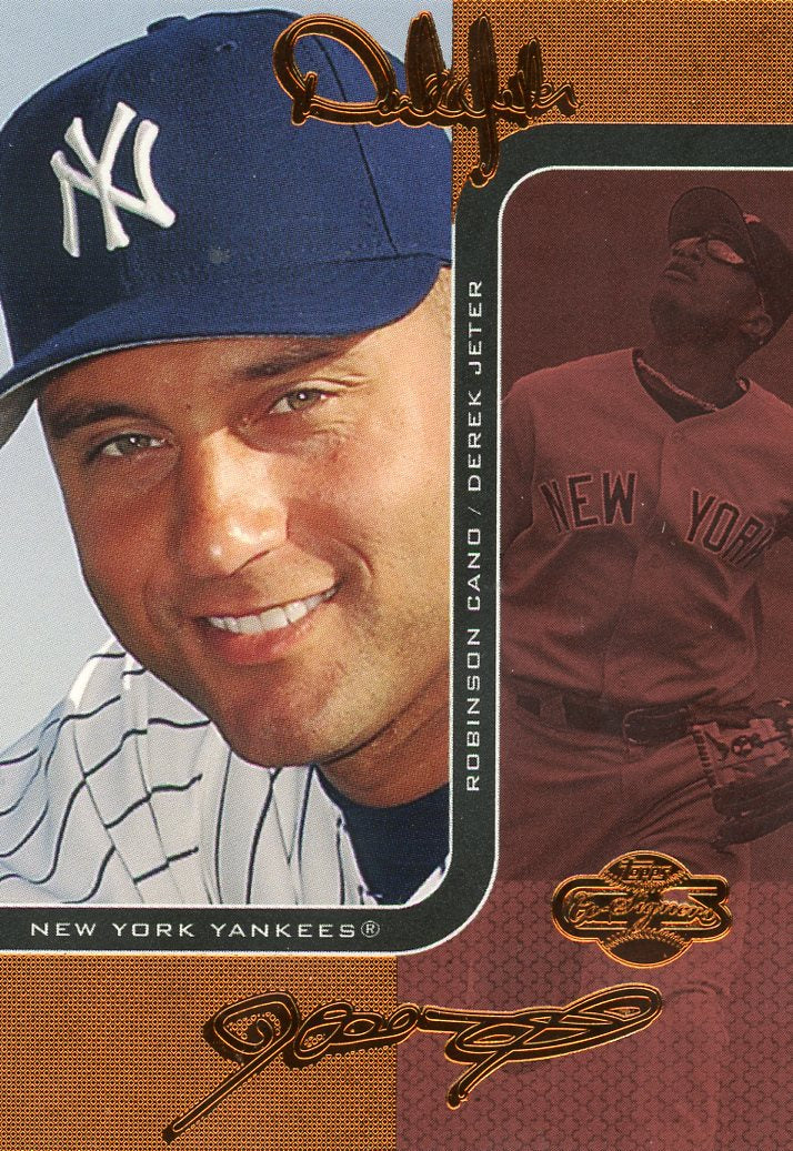 2006 Topps Co-Signers Bronze Derek Jeter / Robinson Cano #/150 #DUO-C 23