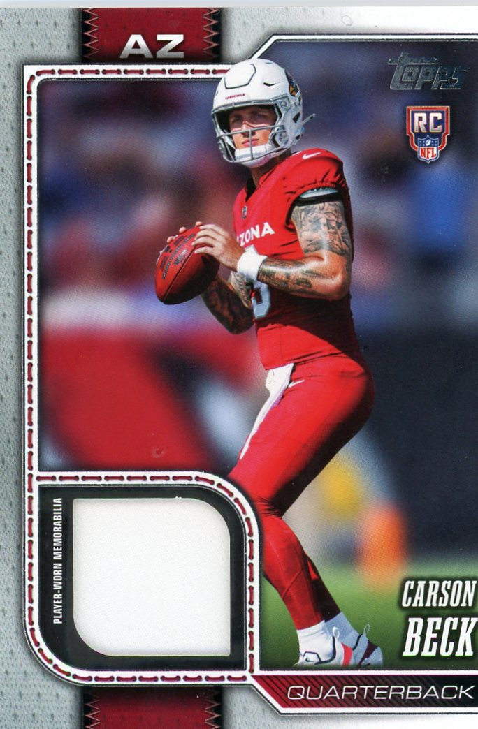 2026 Topps Flagship Real One Rookie Relics Carson Beck #ROR-CB