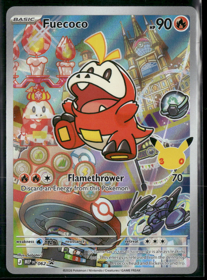 ME: Mega Evolution Promo Fuecoco #062
