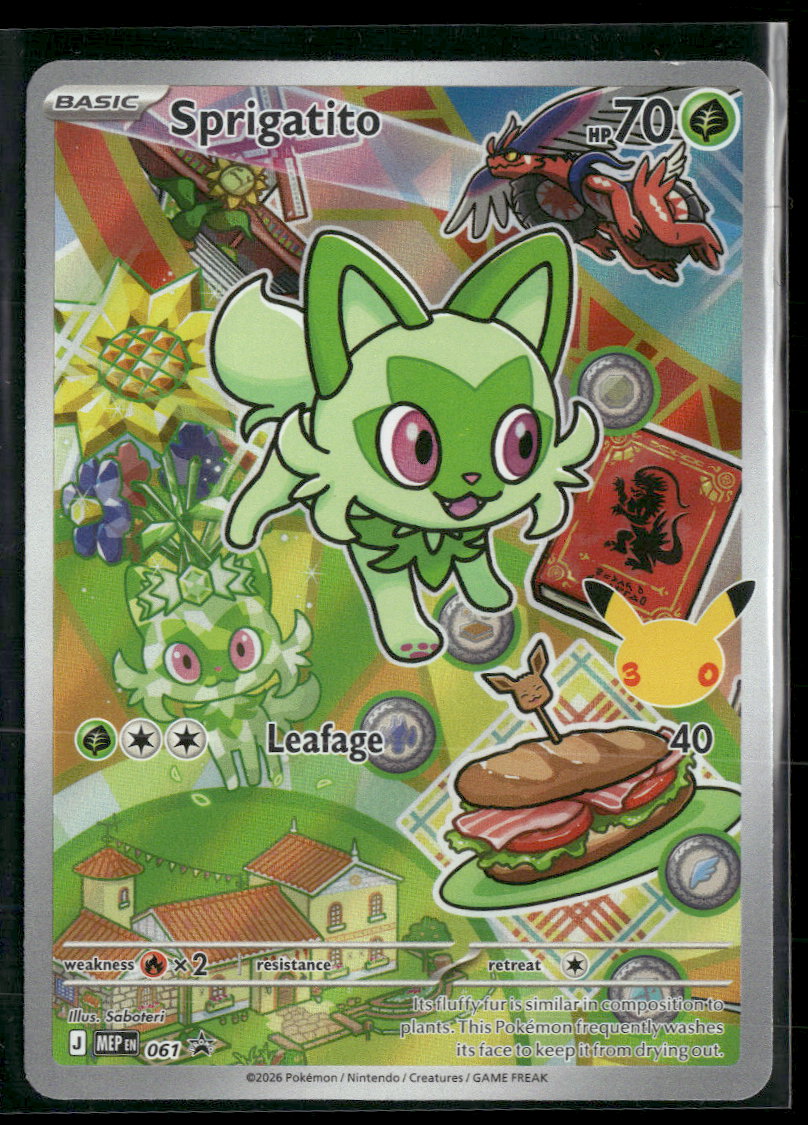 ME: Mega Evolution Promo Sprigatito #061