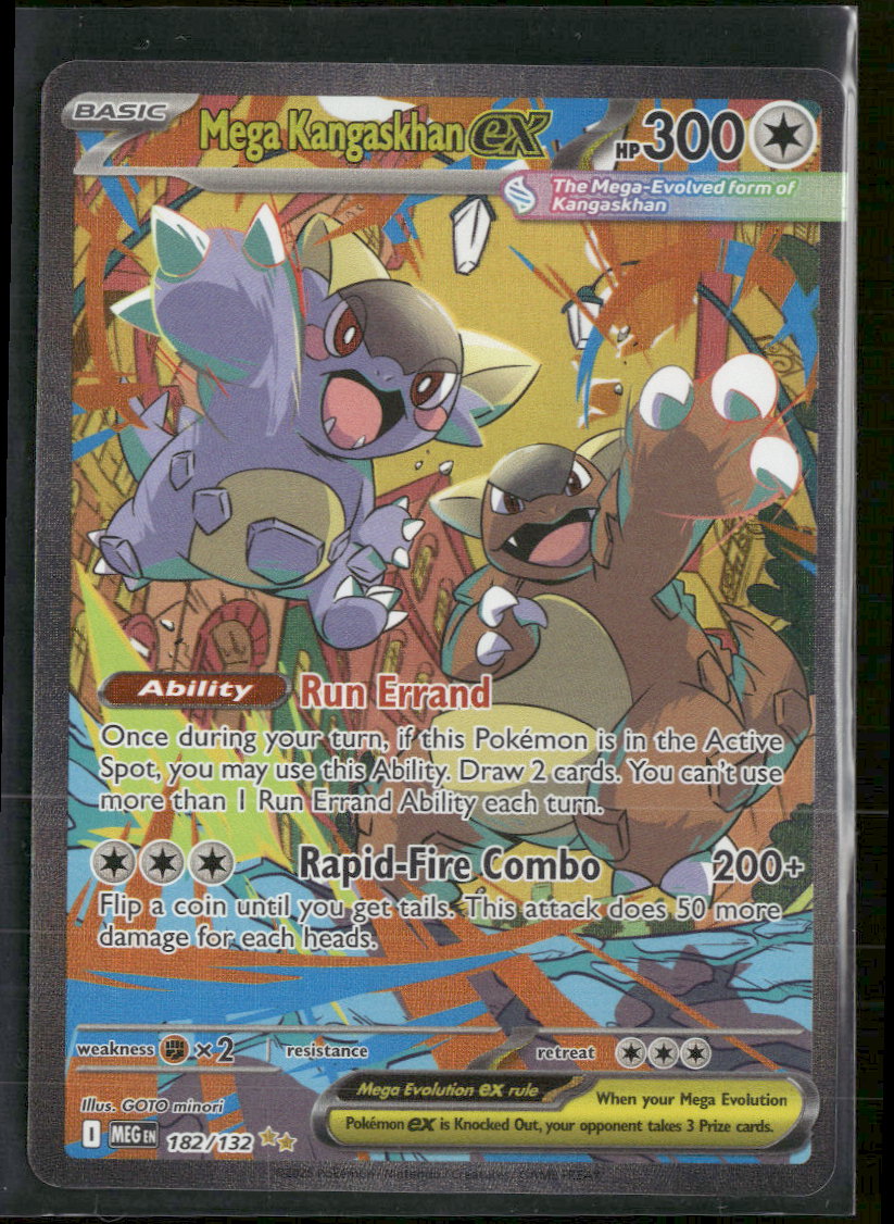 ME01: Mega Evolution Mega Kangaskhan ex #182/132