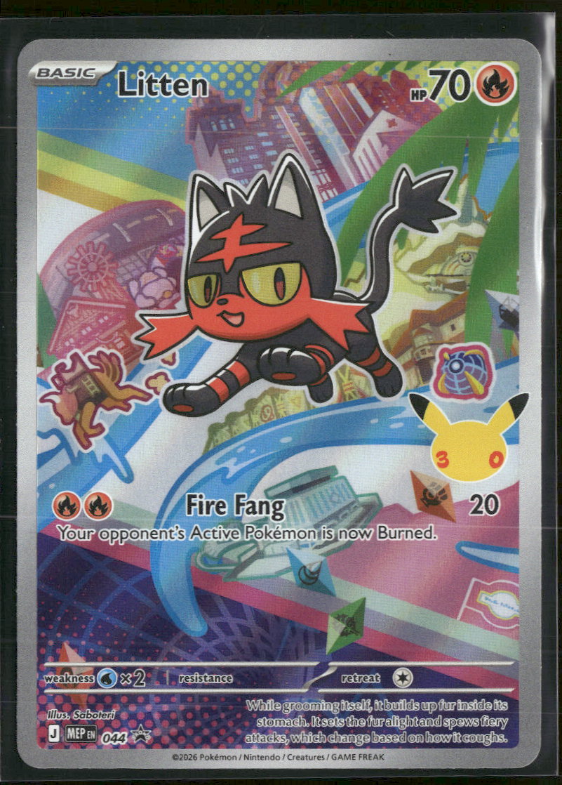 ME: Mega Evolution Promo Litten #044
