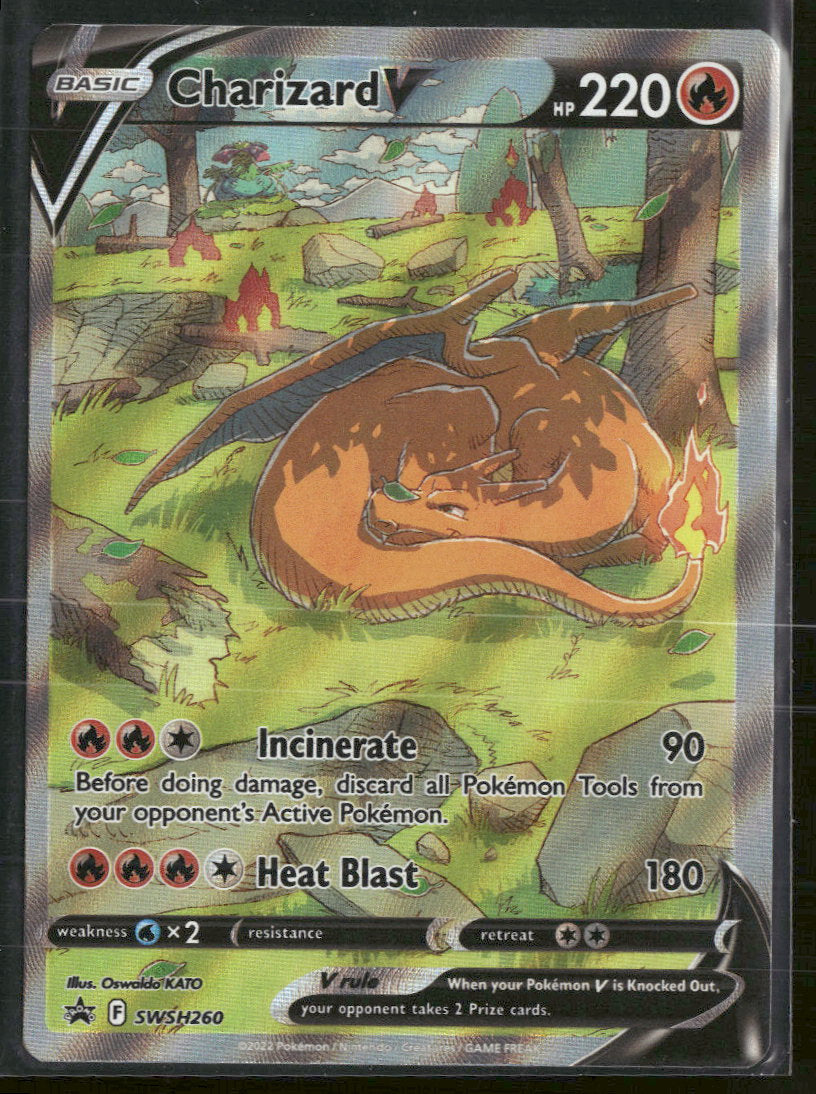 SWSH: Sword & Shield Promo Cards Charizard V #SWSH260