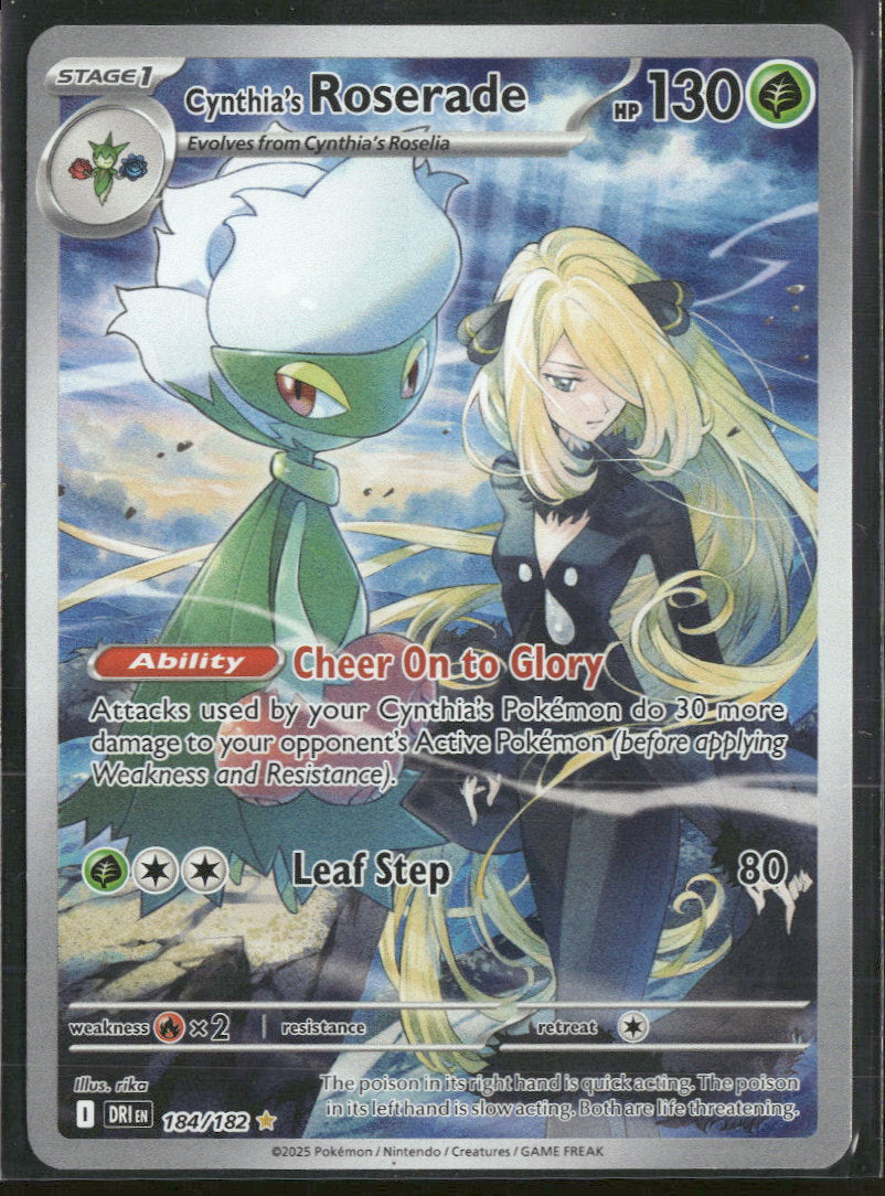 SV10: Destined Rivals Cynthia's Roserade #184/182