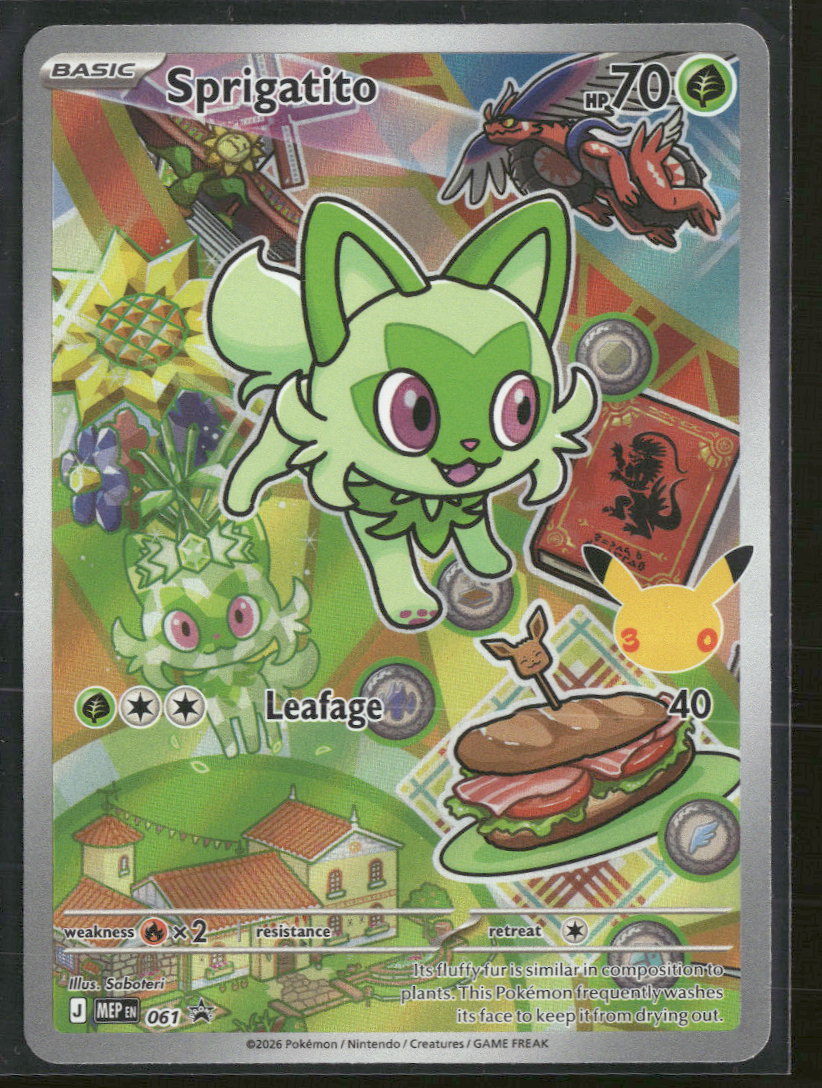 ME: Mega Evolution Promo Sprigatito #061