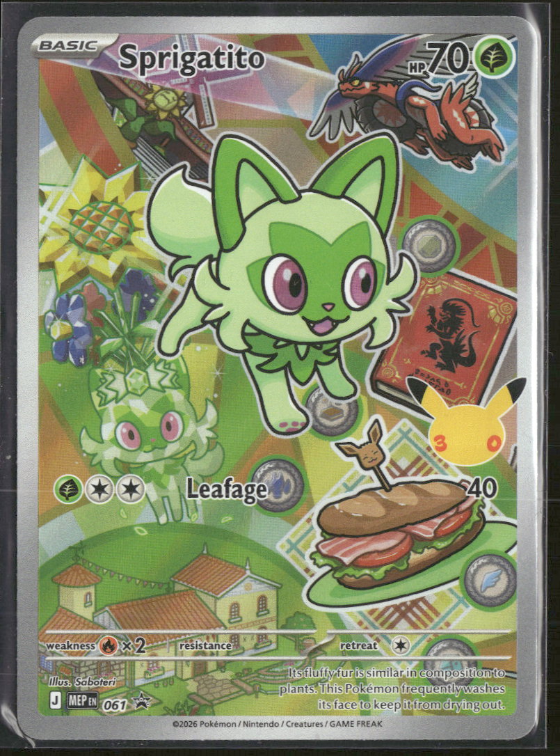 ME: Mega Evolution Promo Sprigatito #061